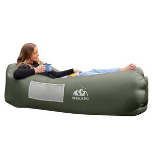 WEKAPO Inflatable Sun Lounger, Air Sofa, Hammock, Portable, Waterproof and Leak-Proof, Ideal for Backyard, Beach, Travel, Camping, Picnics and Music Festivals WEKAPO Inflatable Sun Lounger, Air Sofa, Hammock, Portable, Waterproof and Leak-Proof, Ideal for Backyard, Beach, Travel, Camping, Picnics and Music Festivals