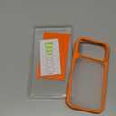 TORRAS for iPhone 17 Pro Case, Beyond Military-Grade Protection, Camera Control Button, DIY Buttons, Translucent Matte Slim Thin Shockproof Hard Back Anti-Scratch case for iPhone 17 Pro, Cosmic Orange