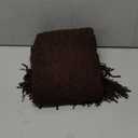 BATTILO HOME Dark Brown Throw Blanket for Couch, Boho Throw Blanket for Home Decor, Decorative Chocolate Knit Throw Blankets for Chair Sofa, Bed, 50"x60"