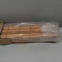 LazBlinds No Tools No Drill Cordless Bamboo Roman Shades, Light Filtering Window Treatment, Roll Up Bamboo Blinds for Windows 44'' W x 64'' H, Wood