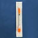 U-100 1mL Syringe with 30G 1/2 inch Needles Individual Package Pack of 100