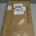 2 Pack String Light Poles,10 Ft Light Poles for Outside String Lights,Outdoor Lights Pole with Fork,Metal Poles Stand for Patio Deck Backyard