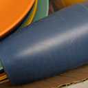 Homienly 40-Piece Premium Wheat Straw Dinnerware Sets, Service for 8, Unbreakable Plates and Bowls Set - Cups Sets, Dinner Plates, Bowls for Kitchen,Dishwasher and Microwave Safe Dishes Set - Multi