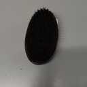 Torino Pro Wave Palm Brush #730 by Brush King - Medium Curve 360 Waves Multi-Purpose Brush (1 Count (Pack of 1), Ebony)