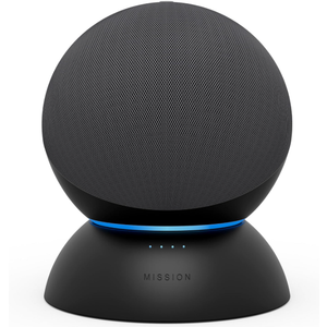 MISSION BATTERY BASE FOR AMAZON ECHO DOT (4th Gen) - MC95B BLACK