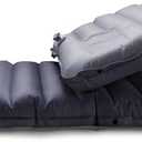 AIRLIVE 2000 AIR SLEEPING PAD WITH BUILT IN PUMP 74"x24"x4", BLACK