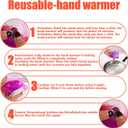 Reusable Pocket Heat Packs, Hand Warmers - Easy Reset & Comfortable Warmth for Daily Use, Commute & Cold Days
