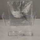 Acrylic Brochure Holder for Wall Mounting, Clear Display for 8.5" x 11" Flyers, Literature Holder for Magazines, Pamphlets, Menus, Includes Screws & Plastic Anchors  Pack of 2