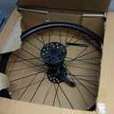 Coaster Brake Rear Wheel, 28 Hole High-Profile Double Wall Rim, Fits 20/24/26x1.75-2.35 Inch Tires, Backpedal Foot Brake Wheel for BMX Cruiser Kids Folding Bike Replacement