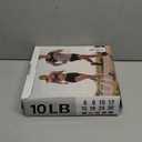 Weighted Vest for Women & Men with Reflective Stripe and Adjustable Buckle, Comfortable & Durable Rucking Vest for Walking, Running & Strength Training (10 lb, Black)