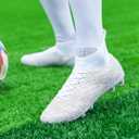 High-Top Mens soccer cleats Lightweight Training Football Shoes