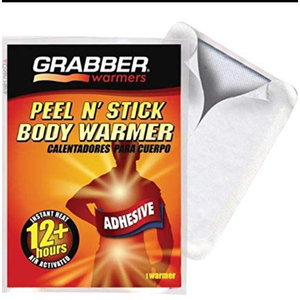 Grabber Performance Peel N Stick Body Warmer (4 warmer)