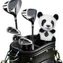 Scott Edward Golf Club Cover Fit Well for Hybrid Wood Golf Club, Funny Cute Animal Design Soft Functional Golf Headcover Stylish Protection for Your Clubs for Men and Women