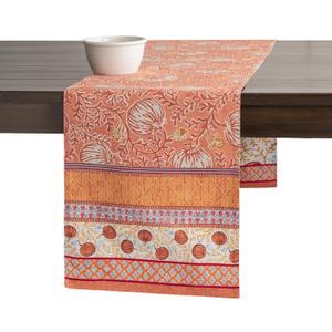 Maison d' Hermine Table Runner 100% Cotton Double Layer Table Runners 108 inches Long for Thanksgiving Christmas Decorations Home Kitchen Dining Party Wedding (Harvest Festival, 14.5" x 108")
