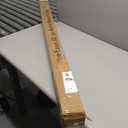 Large A-Frame Wooden Painting Display Walnut Easel, Large Adjustable Pine Wood Standing Easel Holding Canvas Up to 60'', Solid Wood for Display, Wedding Sign or Painting-Walnut