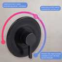 Shower and Tub Trim Kit, Compatible with Moen Posi-Temp Valve, Oil-Rubbed Bronze