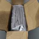 BPS 10' x 13' Gazebo Privacy Curtains with Double Zipper, 4-Panels Side Wall Universal Gazebo Side Panels Replacement for Patio, Outdoor Canopy, Garden and Backyard (Curtain Only) (Gray)