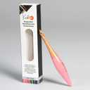 Kraftica Ergonomic Wooden Crochet Hooks Designed for Relaxation and Stress Relief Smooth Finish Accurate Sizing on Each Hook. 7 Inchies (Beech Wood Pink, US O / 12.0mm)