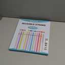 24 PCS, Reusable Straws with 4 Brushes, 10.5" Long Tritan Hard Plastic Straws, 12 Colors Translucent Replacement Drinking for 16OZ-32 OZ Tumblers, Cups, Jars, Stanley, YETI, Starbucks, BPA Free (Multicolor)