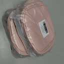 2 x Small Makeup Bag for Purse, Mini Cosmetic Bag with Inner Pockets for Women