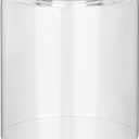 1 Pack Clear Glass Shade Cylinder, Glass Lamp Shade Replacement Shade for Pendant light, Floor lamp, Desk lamp, Wall Sconces and Bathroom Light Fixtures