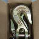 1/2" Clevis Grab Hooks G70 Chain Hook for Trailer Towing, Machinery Lifting, Cargo Transport, Alloy Steel Forged 11,300 LBS WLL (2-Pack)
