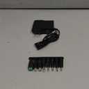 5V 1A Power Supply Adapter with Plug 5.5 x 2.1mm,TRYTHINK 5W AC/DC Charger AC 100V-240V to DC 5V Power Cord with 9 Jacks Plug for USB Hub TV Box Router Camera and More(1 Pack)