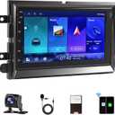 2+64G Upgrade Car Radio Stereo for Ford F250/F350/F450/F550 Carplay 2013-2016 with Wireless Carplay Android Auto 7 HD Touchscreen Android System