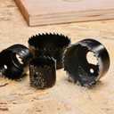 KATA Hole Saw Kit, 20PCS Hole Saw Set with 3/4"-6"(19-152mm) Multi-Size Saw Blades, Precision Hole Saw Drill Bit Kit with Mandrels & Solid Storage Case Cutting for Drywall, Soft Wood, PVC, Plastic