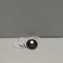 Geesatis Round Metal Doorbell Push Button,Doorbell Button Wired Replacement,Copper Doorbell,Weathered Black,1 Pack