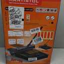 13" Pro Rigid Core Vinyl floor Cutter with Notching Tools and Extra Blade, Cuts LVP, WPC, LVT, SPC, VCT, PVC for Complex Jobs! No Chipping, No Power Needed!