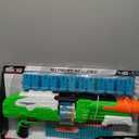 Air Warriors: Tetrashot - Dart Blaster, Green & White, 98 Accu-Blast Darts & Dart Belt, Shoots Up to 80ft, Kids Toy, Ages 6+