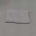 FLXXIE Body Pillow Cover - Super Soft Microfiber 20x54 Body Pillow Case - Envelope Closure, Wrinkle, Stain Resistant Light Grey Body Pillowcase, 20x54, White