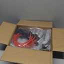 8PCS UF414 Round Ignition Coils Pack & Iridium Spark Plugs & Spark Plug Wires Set Fits for Chevrolet Corvette Avalanche Silverado 1500 2500 3500 GMC Savana 1500 2500 Cadillac Escalade D514A