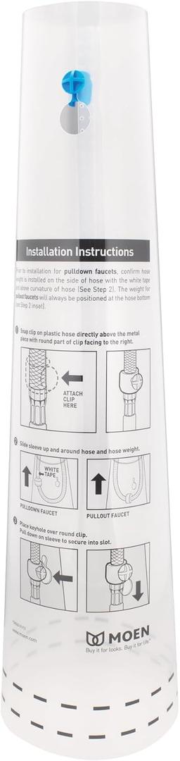 Moen 159060 Pullout/Pulldown Hose Management System (Hose Guide)