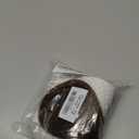 NAYOO Bangs Hair Clip -Medium Brown Fake Bangs 100% Real Human Hair Extensions Wispy Bangs for Women Fringe with Temples Hairpieces Curved Bangs for Daily Wear