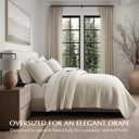EverGrace 100% Cotton Quilt Queen Size, Pre-Washed Modern Grid Stitch Lightweight Bedspread Coverlet for All Season, Oversized 3-Piece Bedding Set with 2 Pillow Shams, Birch, Full/Queen (96" X 94")