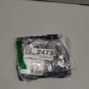 Sexy Strappy Leather Underwire Choker Garter Belt Mini Lingerie Set Dress with Thong 3 Piece (Medium, Black)