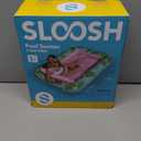SLOOSH Inflatable Tanning Pool Lounger Float, 70" x 46" Pool Floats Adult with Pillow, 4 in 1 Suntan Tub Raft Floatie,Sunbathing Bed Lounge for Water Blow Up Kids Ball Pit Party Gifts, L-Cyan Pink