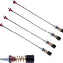 4PC Washer Suspension Rod Damper Replaces For Samsung WA400PJHDWR/AA WA45H7000AW/A2 WA40J3000AW/A2 WA40J3000AW/AA WA45T3400AP WA422PRHDWR/AA WA456DRHDWR/AA WA45H7000AP/A2 WA45H7000AW/AA WA45H7200AW/A2
