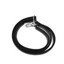 HAHIYO Adjustable Smooth Black Leather Purse Chain Strap Length 31.5-55.1 Inch Silver Hardware for Shoulder Cross Body Sling Purse Replacement Comfortable 0.71 Inch Wide 4.7mm Extra Thick 1 Pack