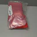 Smiry Christmas Chair Covers Set of 4, Red Santa Hat Chair Back Covers Dining Room, Washable Removable Slipcovers for Christmas Party Holiday Decoration