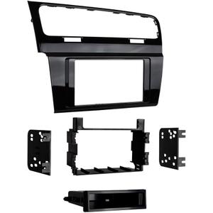 Metra 99-9013HG Single/Double DIN Dash Kit Fits SELECT 2015-UP - Volkswagen Golf