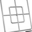 onlyfire 24 Inch Square Fire Pit Burner Ring for Natural Gas & Propane Fire Pit and Fireplace, 304 Stainless Steel DIY Firepit Burner for Both Indoor and Outdoor, BTU 296,000 Max