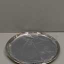 3 Pcs Stainless Steel Serving Tray Large Oval Platter Set, 11.8" 13.8" 15.7" Heavy Duty Metal Oval Serving Platter Mirror Polish Sizzle Plate for Fish Dessert Meat Sushi Birthday Wedding