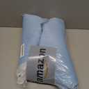 Light Blue Blackout Curtains 84 inch Length - Double Layers Blue Romantic Curtains with Sheer Overlay, Window Curtains & Drapes for Kids/Girls/Boys Bedroom Living Room Nursery, 2 PCs