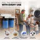 iFilters 4.5 x 10 Sediment CTO Heavy Metals Well Water Filtration System