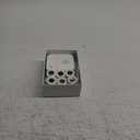 Label Maker Machine, HD Mini Sticker Printer with 7 Rolls Paper, Portable Thermal Print Pod Supports 12-57mm Papers, Bluetooth Pocket Printer for Home, Kitchen, School (Green)