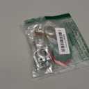 Battery Terminal Connector, Corrosion Resistant Top Post Battery Terminal Clamps with 2 Washers, Universal Positive & Negative Auto Cable Terminals Adapter for SUVs, Motorcycles (1 Pair)