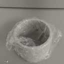 Ekirlin 6 Inch Flower Indoor Plant Pot, Natural Cement Grey Garden Planters, Outdoor Concrete Planter with Drain Hole Saucer Tray, 5 in Modern Succulents Containers for Home Decor & Garden Plants (A1.gray)